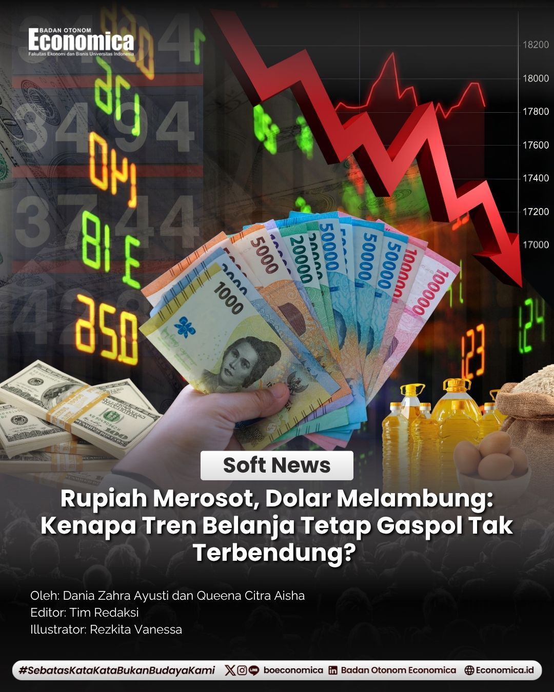 Rupiah Merosot, Dolar Melambung: Kenapa Tren Belanja Tetap Gaspol?