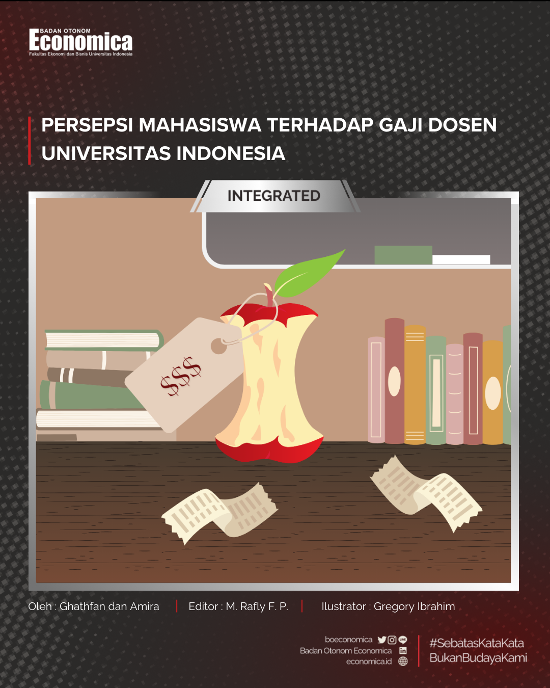 Persepsi Mahasiswa terhadap Gaji Dosen Universitas Indonesia
