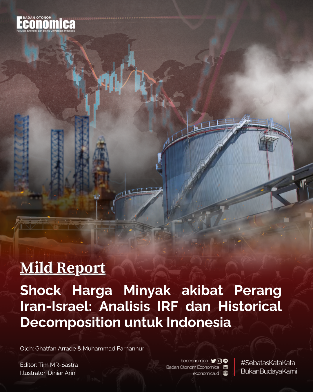 Shock Harga Minyak akibat Perang Iran-Israel: Analisis IRF dan Historical Decomposition untuk Indonesia
