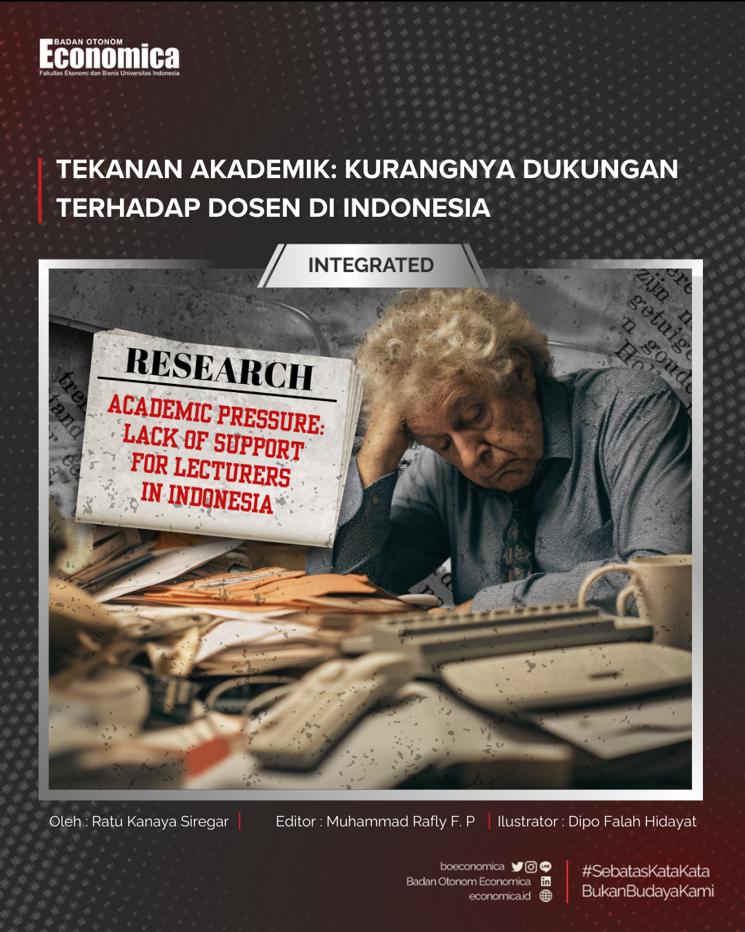 Tekanan Akademik: Kurangnya Dukungan Terhadap Dosen di Indonesia