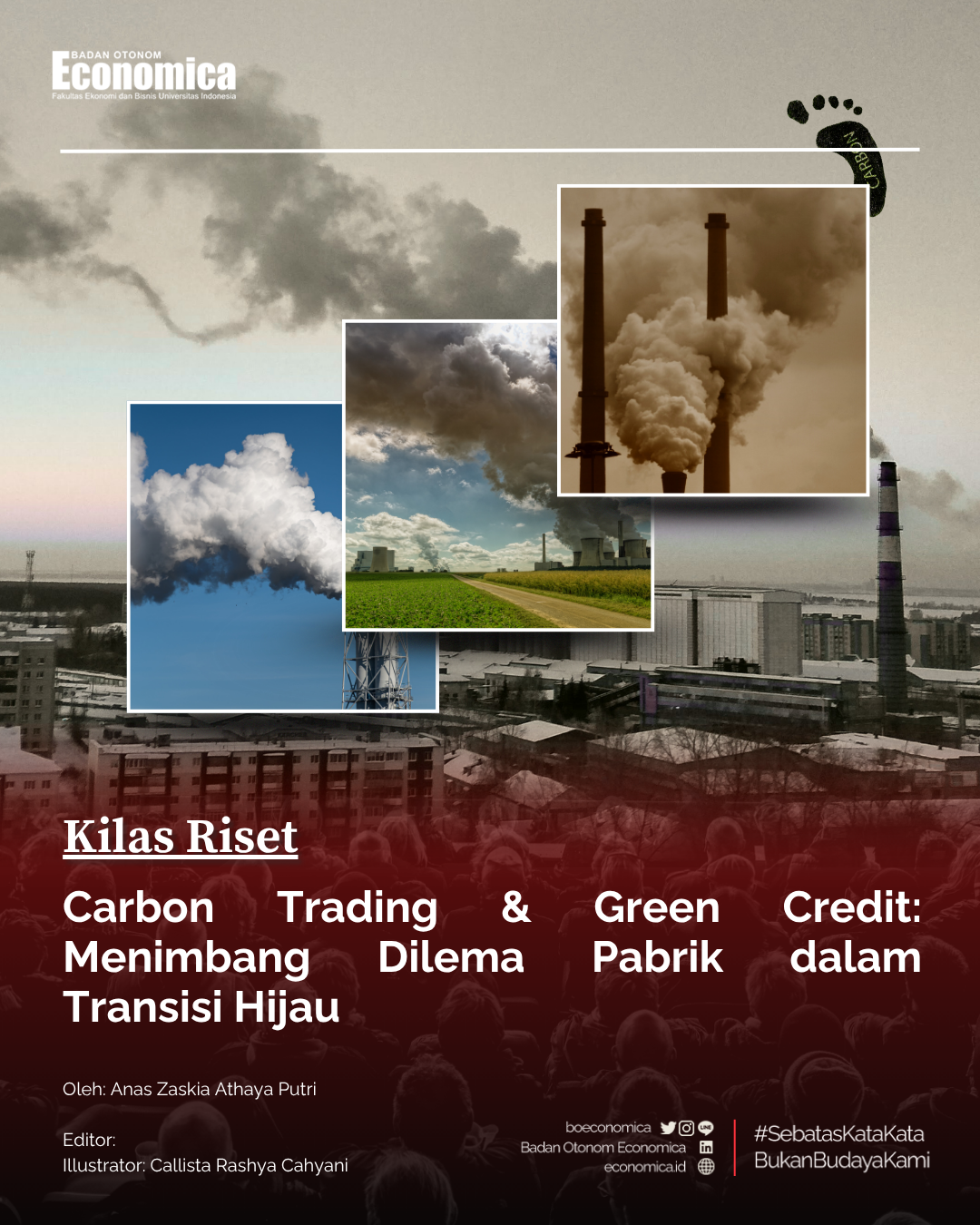 Carbon Trading & Green Credit: Menimbang Dilema Pabrik dalam Transisi Hijau