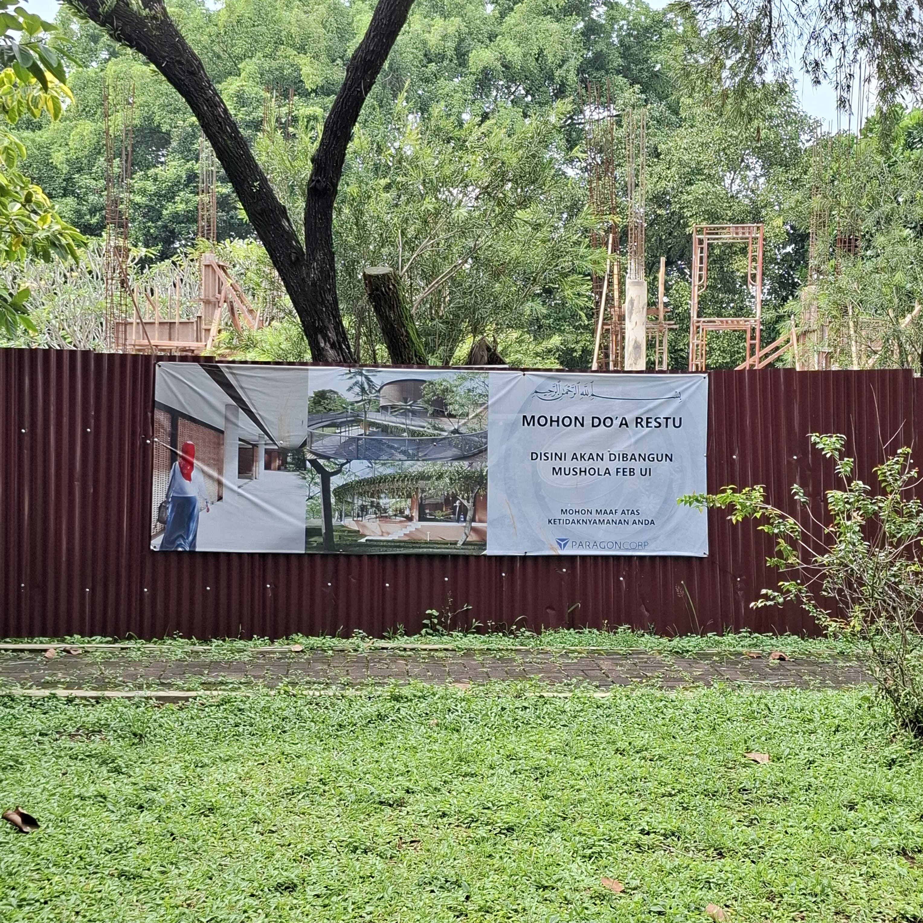 Menjawab Tanya Mahasiswa Mengenai Renovasi Musala FE