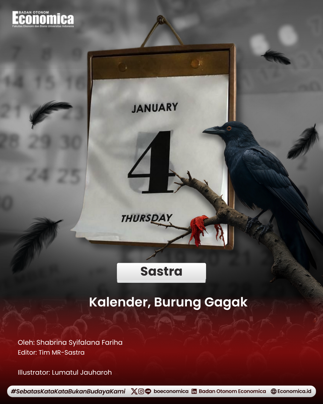 Kalender, Burung Gagak