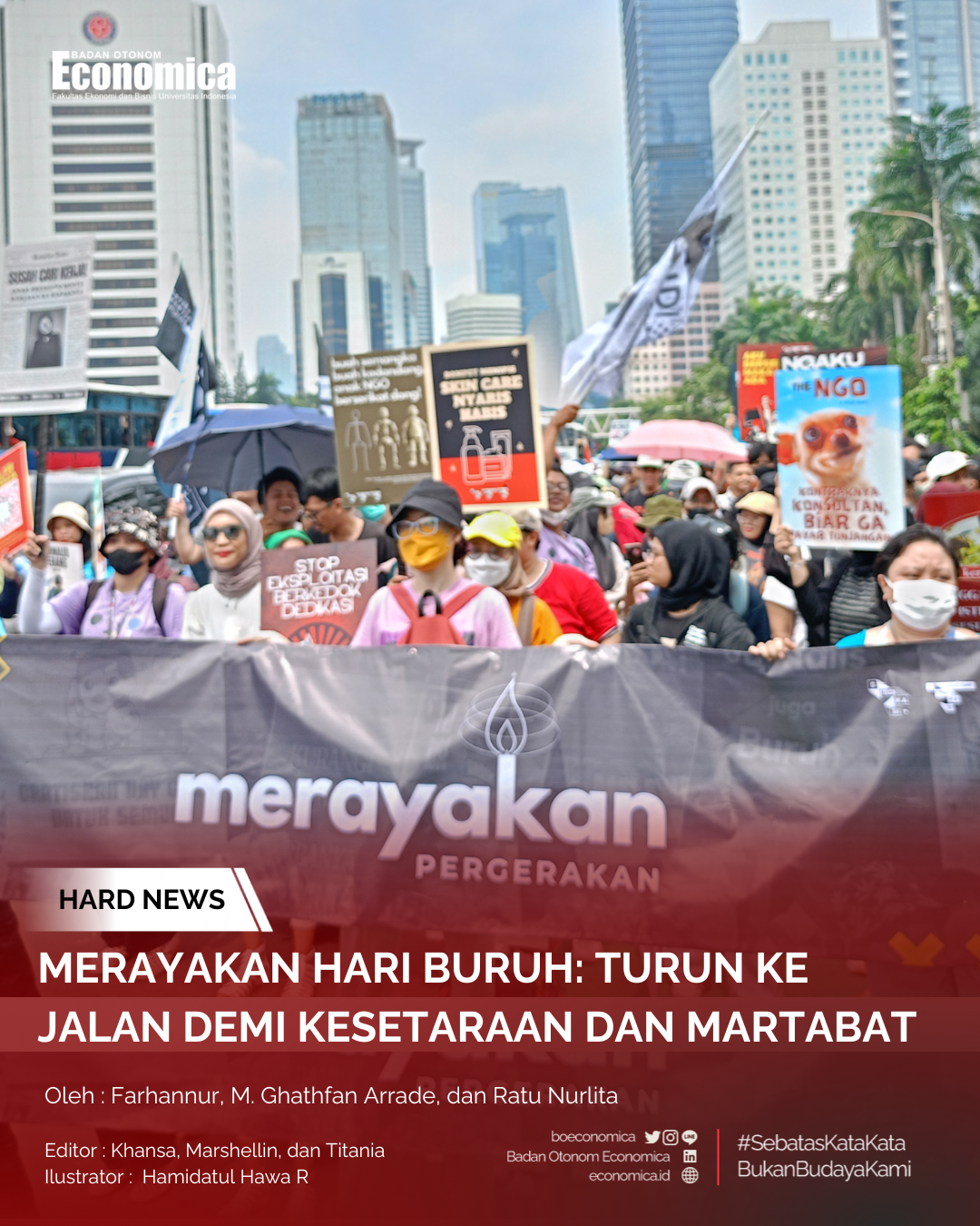 Merayakan Hari Buruh: Turun ke Jalan Demi Kesetaraan dan Martabat