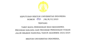 Kontroversi Perubahan Sistem BOP Mahasiswa Baru 2023: Dinilai Minim Partisipasi Mahasiswa UI?