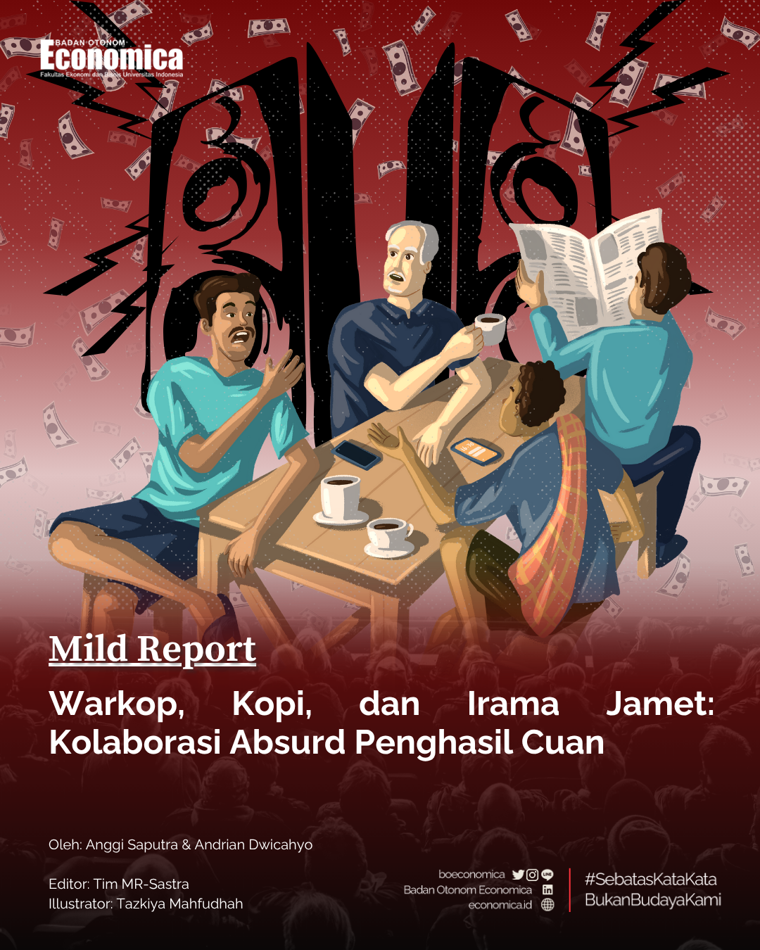 Warkop, Kopi, dan Irama Jamet: Kolaborasi Absurd Penghasil Cuan