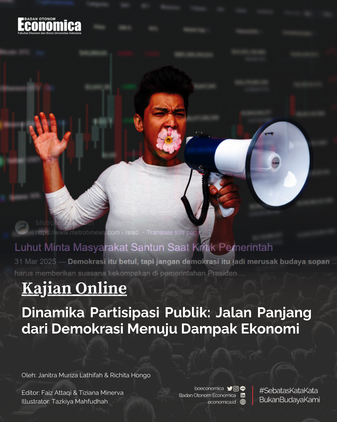 Dinamika Partisipasi Publik: Jalan Panjang dari Demokrasi Menuju Dampak Ekonomi