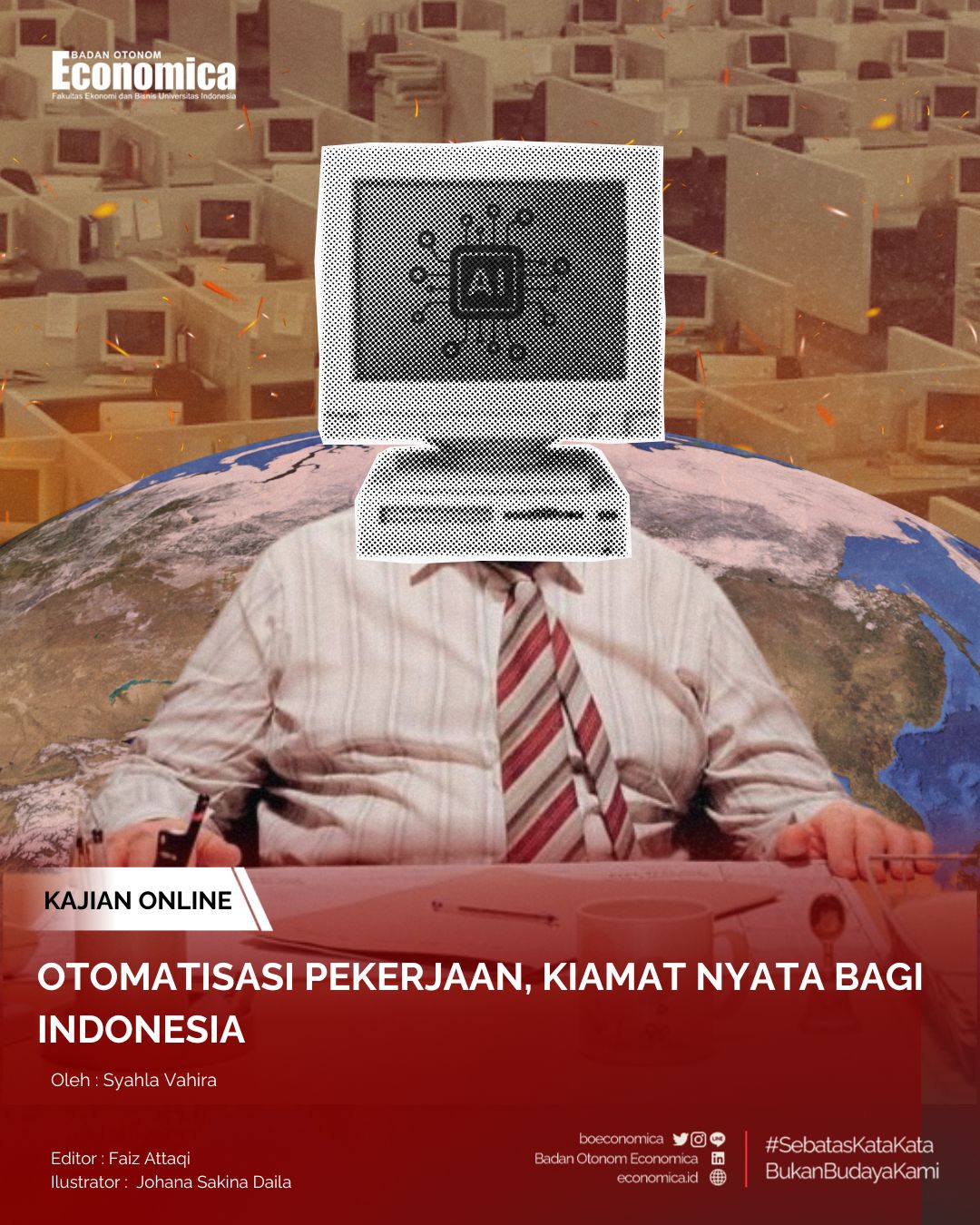 Otomatisasi Pekerjaan, Kiamat Nyata bagi Indonesia