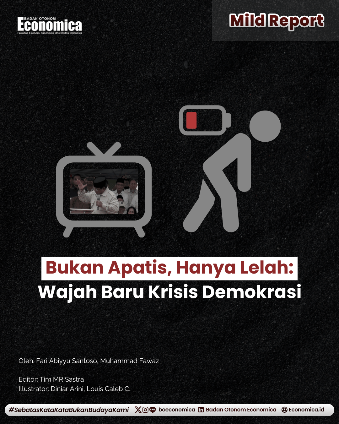 Bukan Apatis, Hanya Lelah: Wajah Baru Krisis Demokrasi