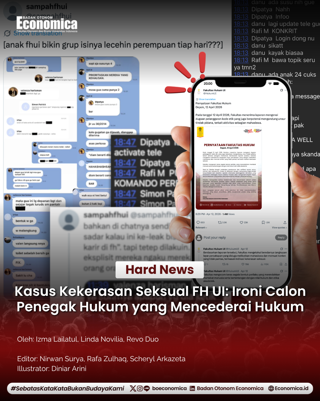 Kasus Kekerasan Seksual FH UI: Ironi Calon Penegak Hukum yang Mencederai Hukum