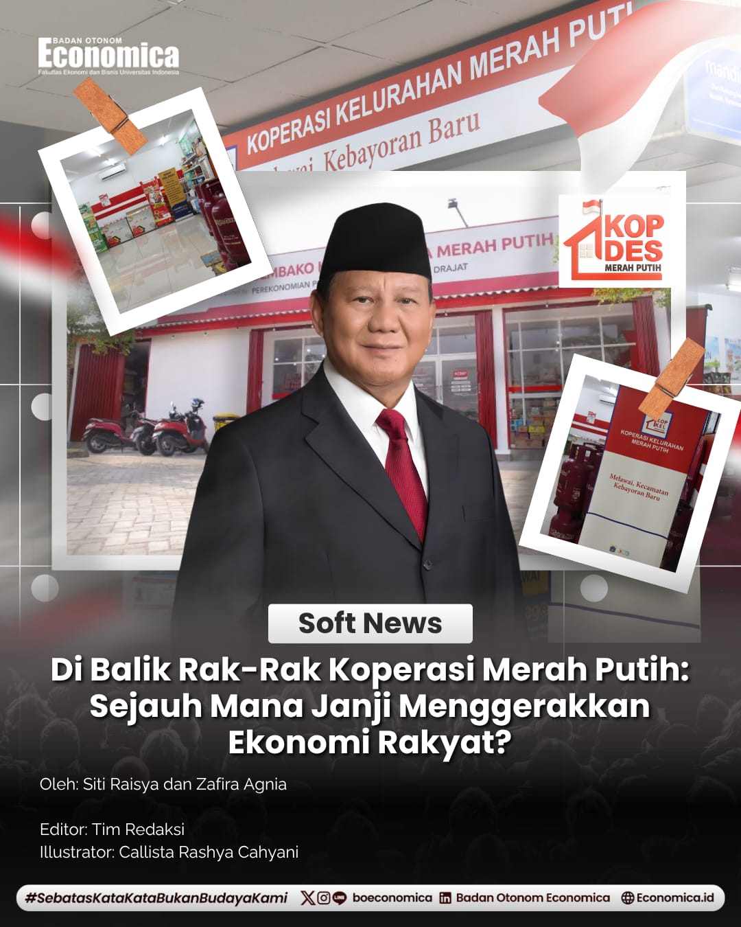 Di Balik Rak-Rak Koperasi Merah Putih: Sejauh Mana Janji Menggerakkan Ekonomi Rakyat?