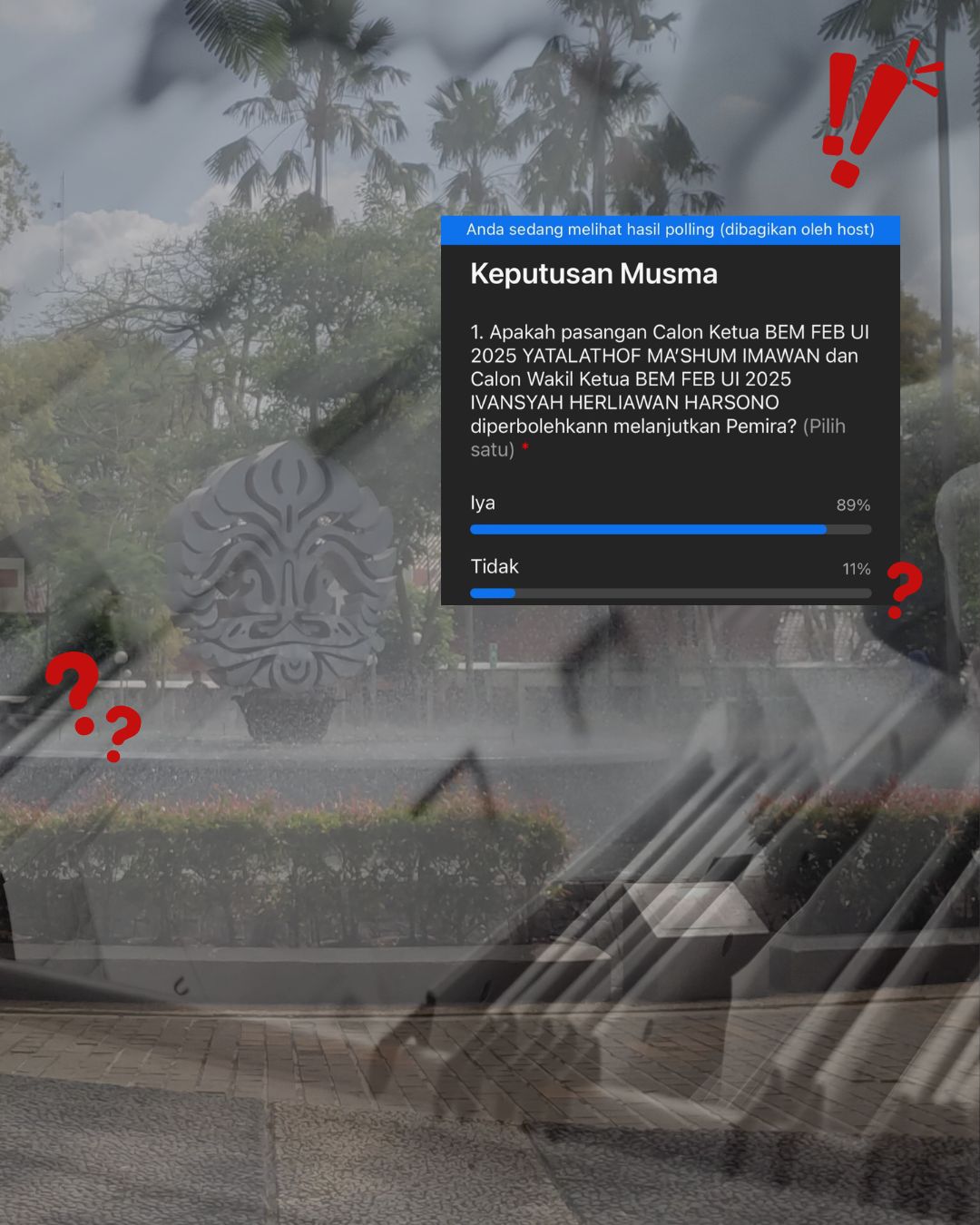 Verifikasi Berkas Bermasalah, Bagaimana Berlangsungnya Demokrasi di FEB UI?