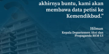 Rektor UI Tolak Subsidi, BEM UI Berencana Membawa Petisi ke Kemendikbud