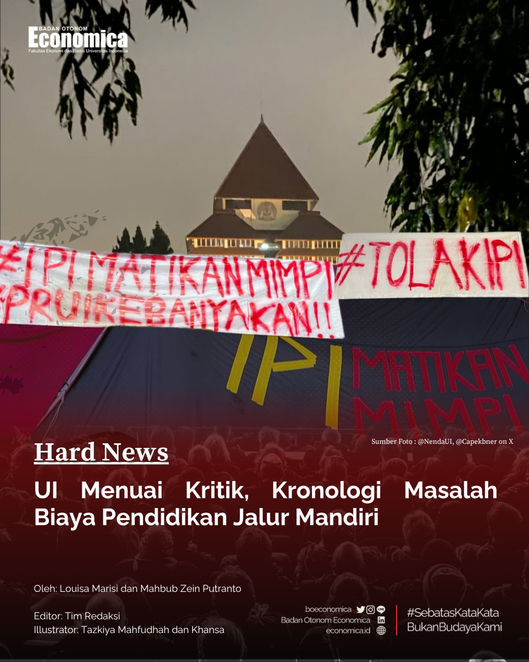 UI Menuai Kritik, Kronologi Masalah Biaya Pendidikan Jalur Mandiri