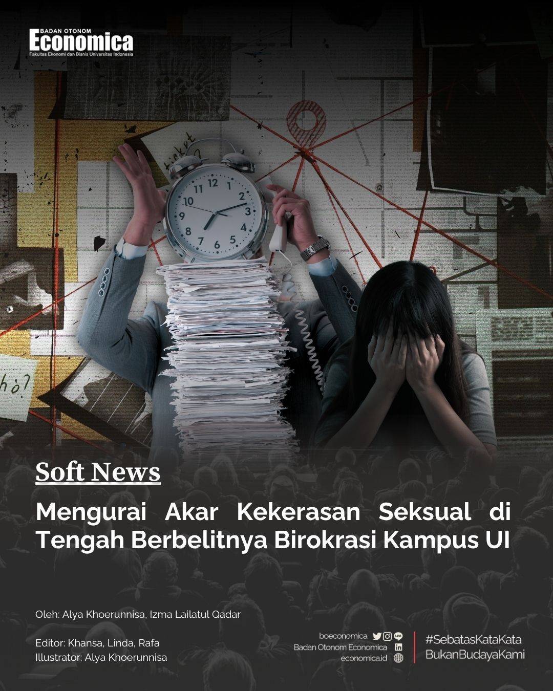 Mengurai Akar Kekerasan Seksual di Tengah Berbelitnya Birokrasi Kampus UI